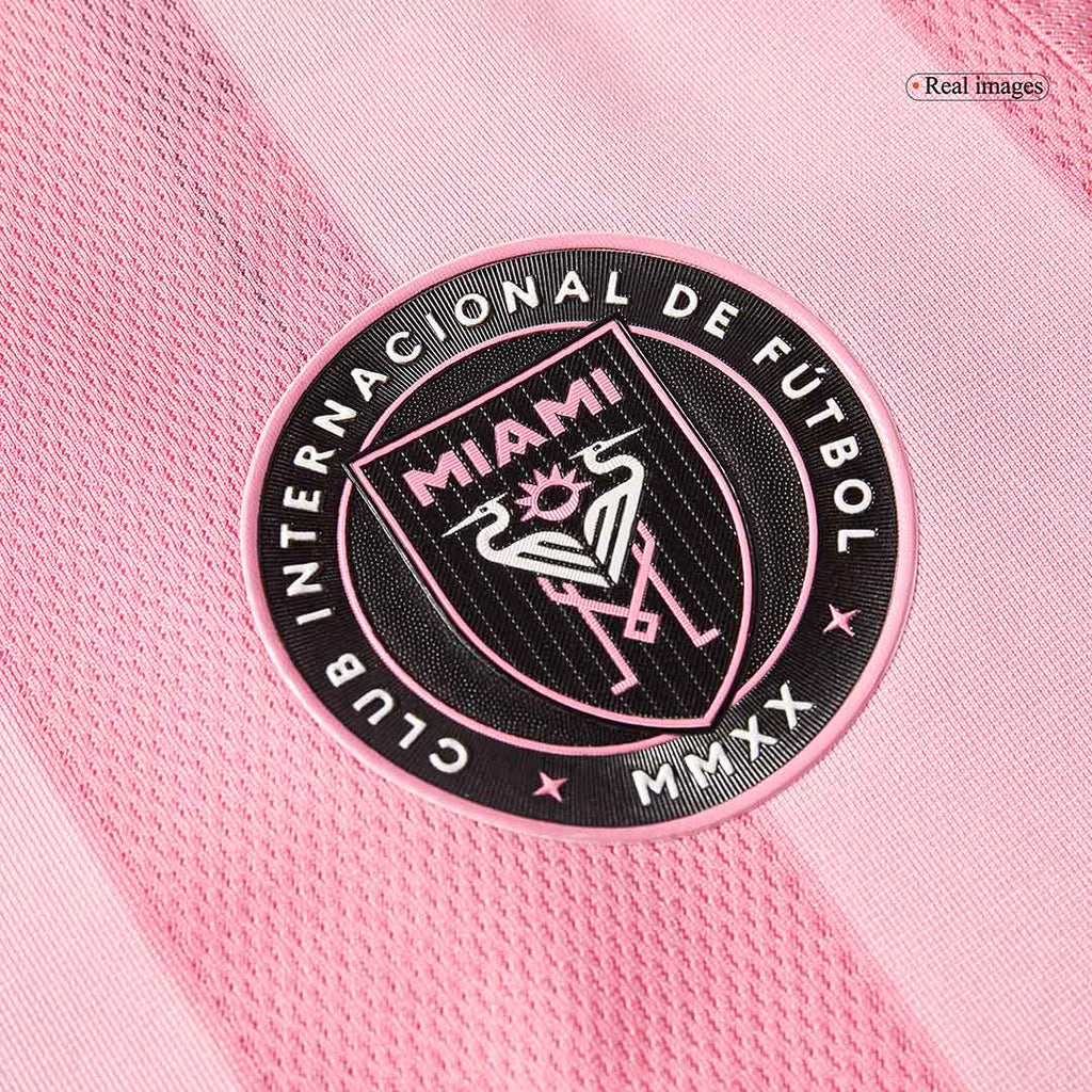 MESSI #10 Authentic Inter Miami CF Home Soccer Jersey 2025 Pink