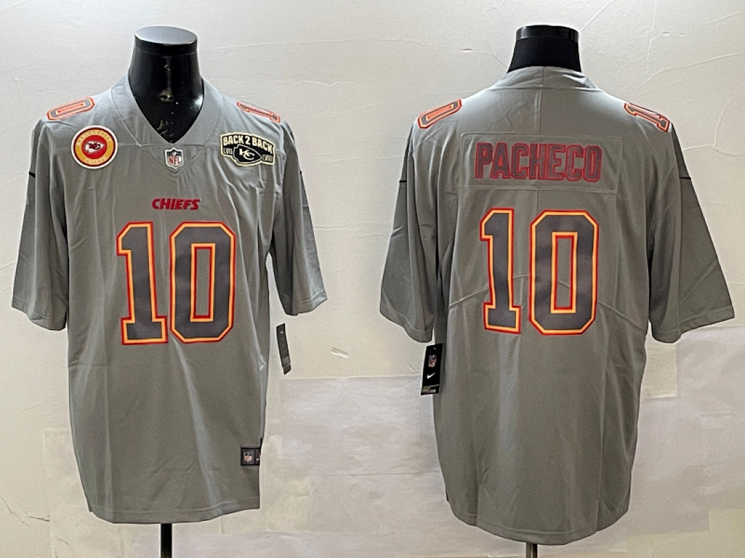 Kansas City Chiefs NFL Isiah Pacheco #10 Jersey – Super Bowl Fan Edition