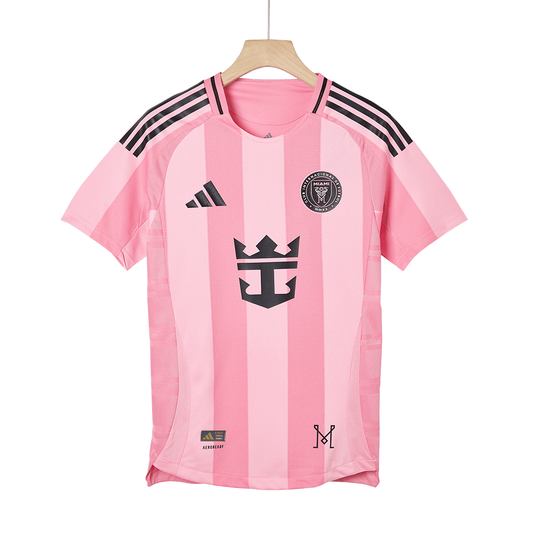 MESSI #10 Authentic Inter Miami CF Home Soccer Jersey 2025 Pink