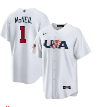 Baseball World Cup USA National Team Baseball Uniform Tee