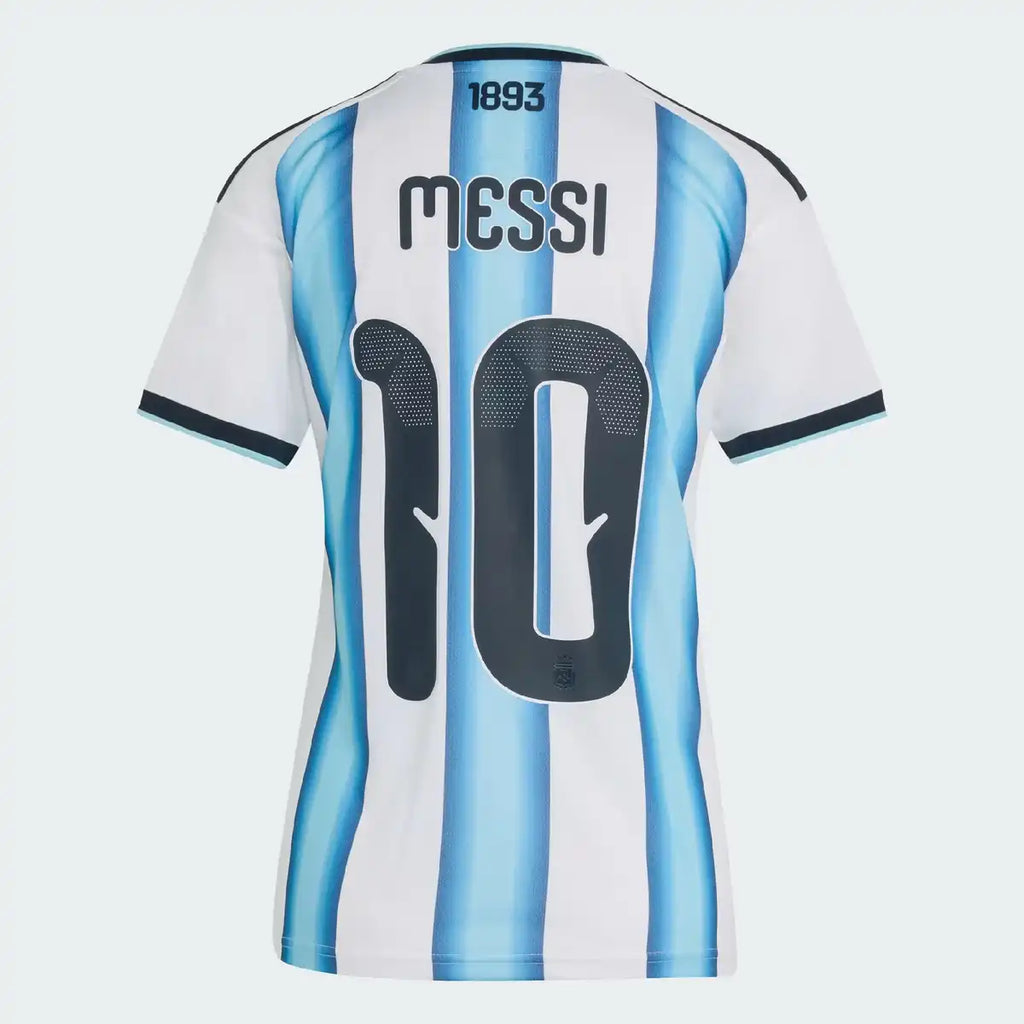 Women's Argentina MESSI 10 2026 World Cup Home Football Soccer Jersey