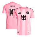 MESSI #10 Authentic Inter Miami CF Home Soccer Jersey 2025 Pink