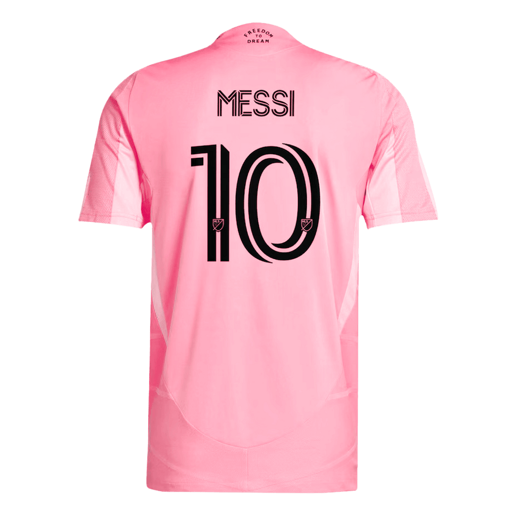 MESSI #10 Authentic Inter Miami CF Home Soccer Jersey 2025 Pink
