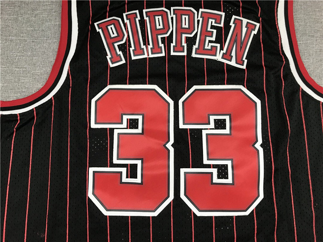 1995–96 NBA Chicago Bulls #33 Pippen Retro Jersey