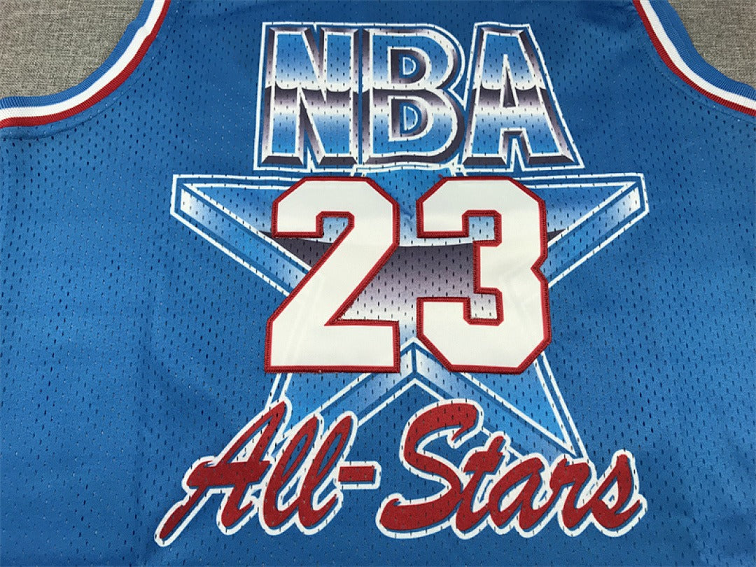1993 NBA All-Star Game Michael Jordan #23 Retro Embroidered Jersey – Sizes S-XXXL