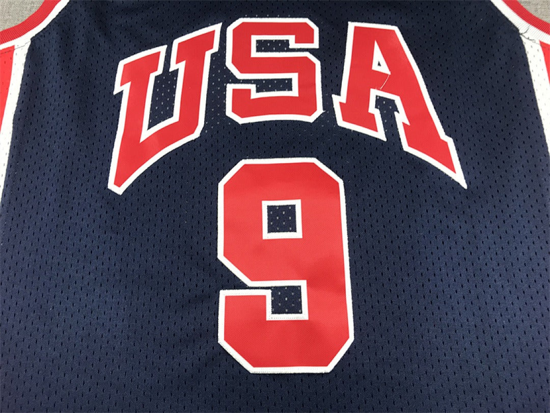 1984 USA National Team #9 Michael Jordan Retro Jersey
