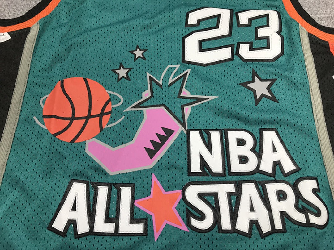 1996 NBA All-Star Game Michael Jordan #23 Retro Embroidered Jersey – Sizes S-XXXL
