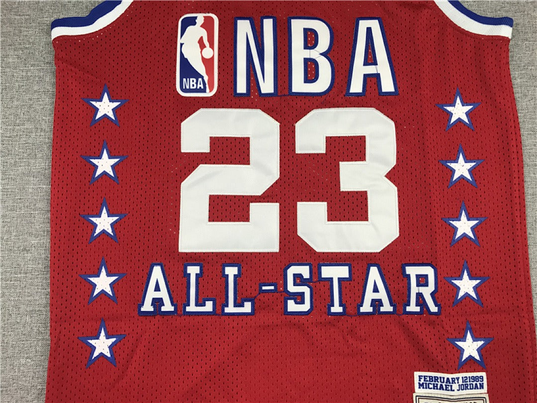 1989 NBA All-Star Game Michael Jordan #23 Retro Embroidered Jersey – Sizes S-XXXL