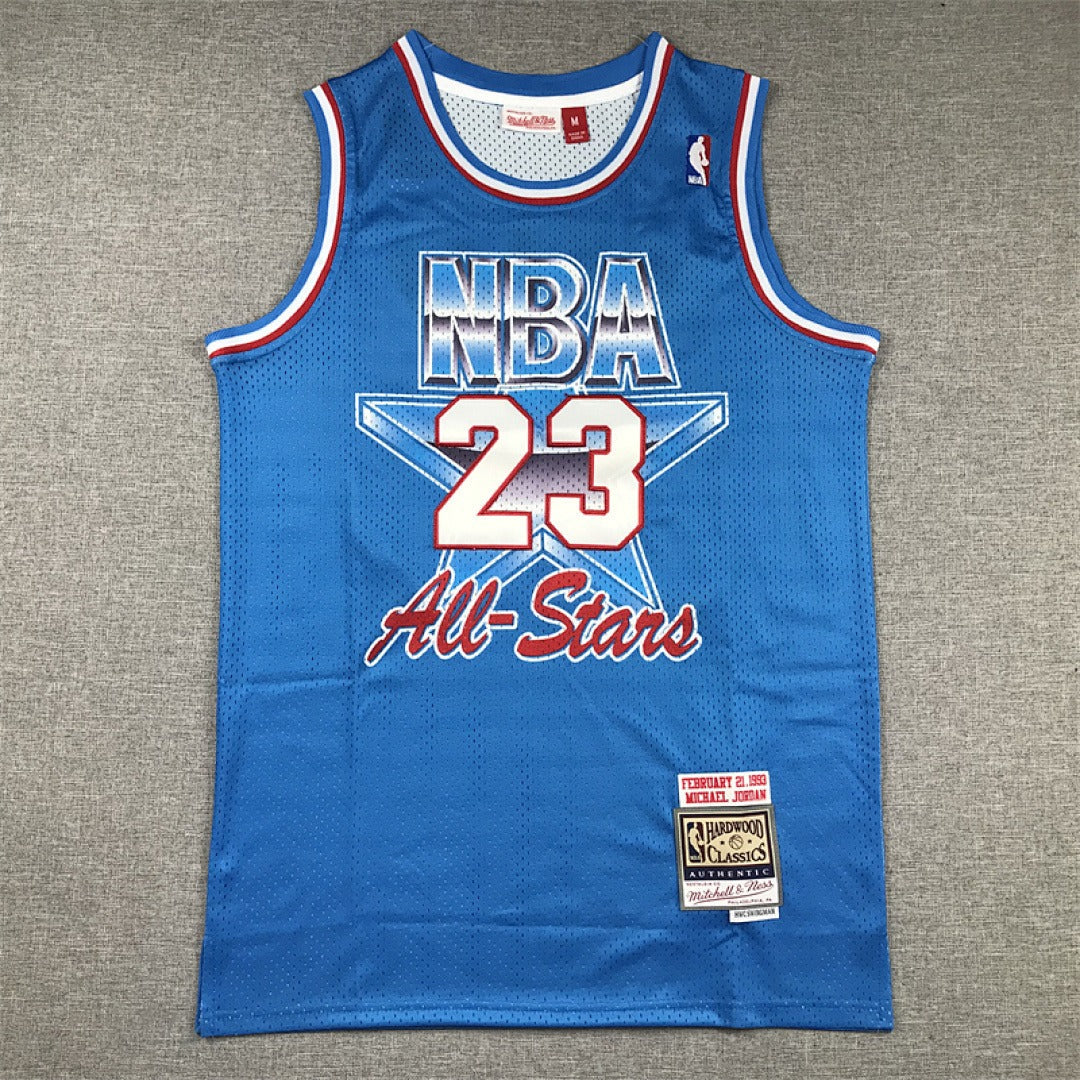 1993 NBA All-Star Game Michael Jordan #23 Retro Embroidered Jersey – Sizes S-XXXL