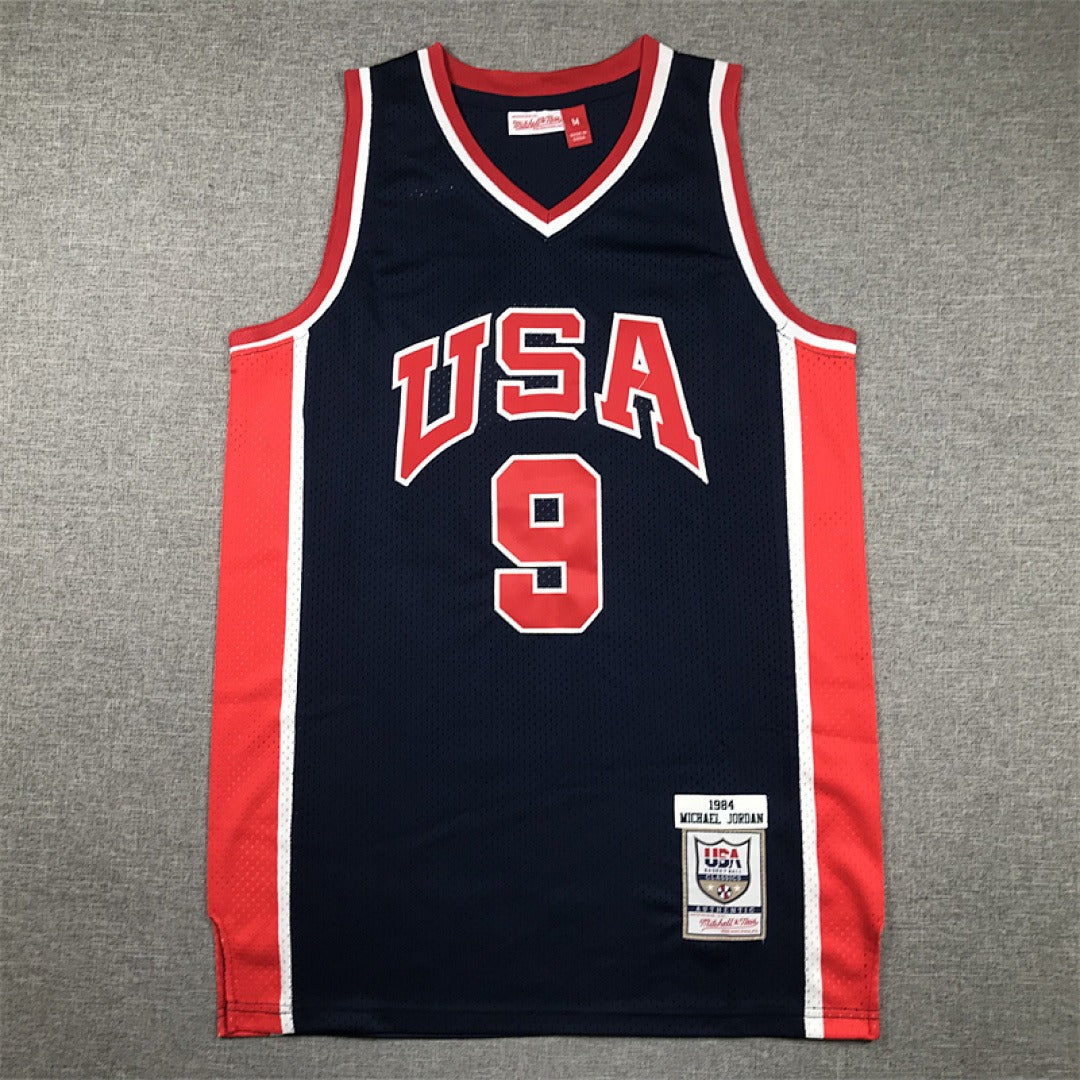 1984 USA National Team #9 Michael Jordan Retro Jersey